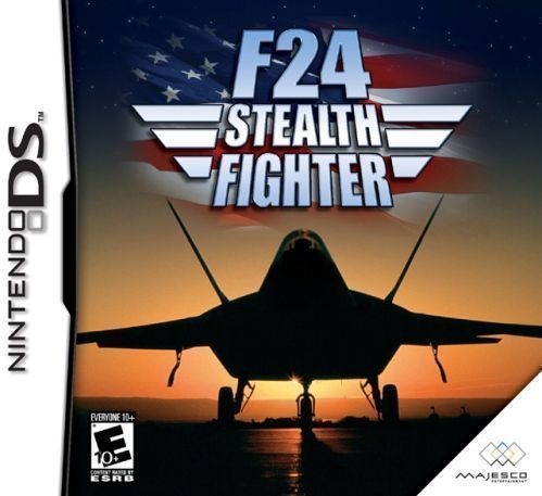 F-24 Stealth Fighter (USA) Game Cover